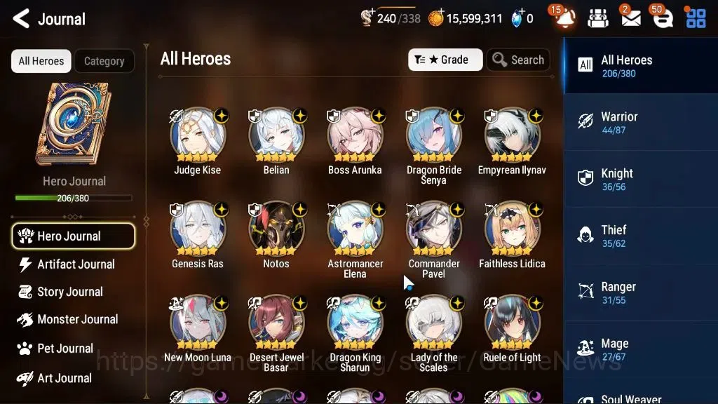 Epic Seven Accounts ASIA|22 ML(Notos,Salome,LOTScales,BArunka,NM Luna, image 6