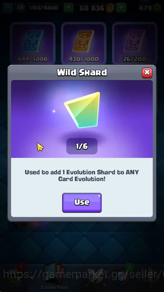 Clash Royale Accounts Lv 38|Trophy 7127|KTL 13|Limited Skin|Card 121|1 H image 15