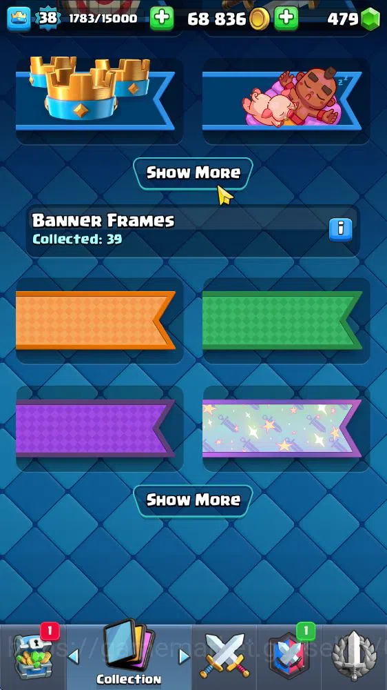 Clash Royale Accounts Lv 38|Trophy 7127|KTL 13|Limited Skin|Card 121|1 H image 18