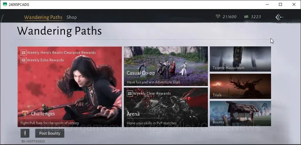 Where Winds Meet Accounts GLOBAL|Lv 95|25k GS|2 HC|Peaceful Life Set,Return  image 20