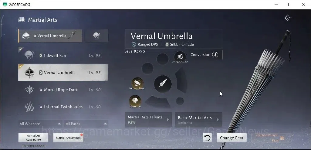 Where Winds Meet Accounts GLOBAL|Lv 95|25k GS|2 HC|Peaceful Life Set,Return  image 7
