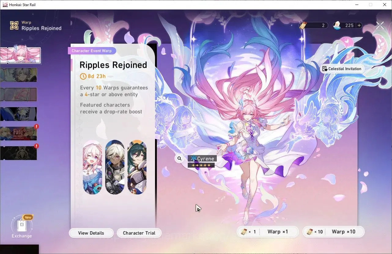 Honkai Star Rail Accounts Starter ASIA|TL35|Starter 5* Chars: Limited (Evanescia, Sparkle, HuoHuo, Blade, DanhengPT, and 10