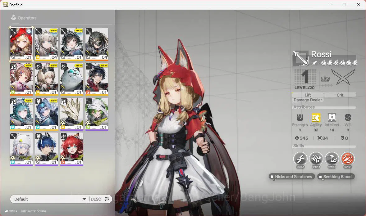Arknights: Endfield Accounts ASIA|Fresh starter|1 limit| Rossi , Ardelia+sign , image 11
