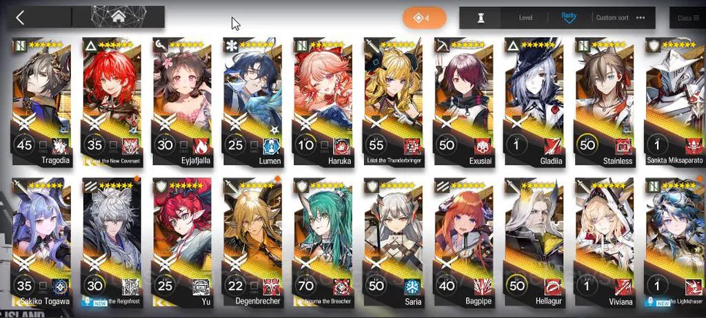 Arknights Accounts Lv 48|153 OP + 16 Skin|5 Limited|ETNC P3,Sakiko To image 1