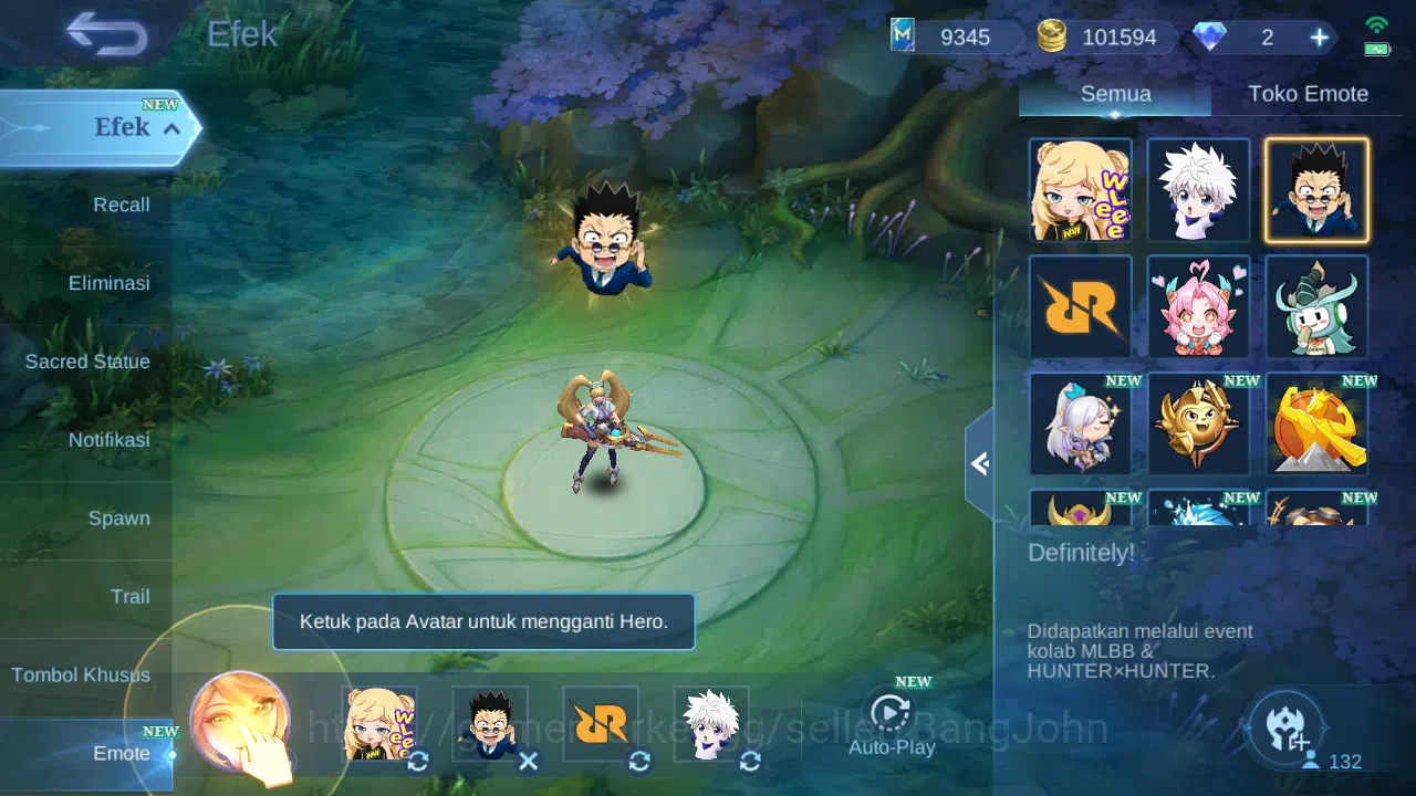 Mobile Legends: Bang Bang Accounts Hero 132 Skin 219 | KOF Karina | Transfor Roger |  image 15