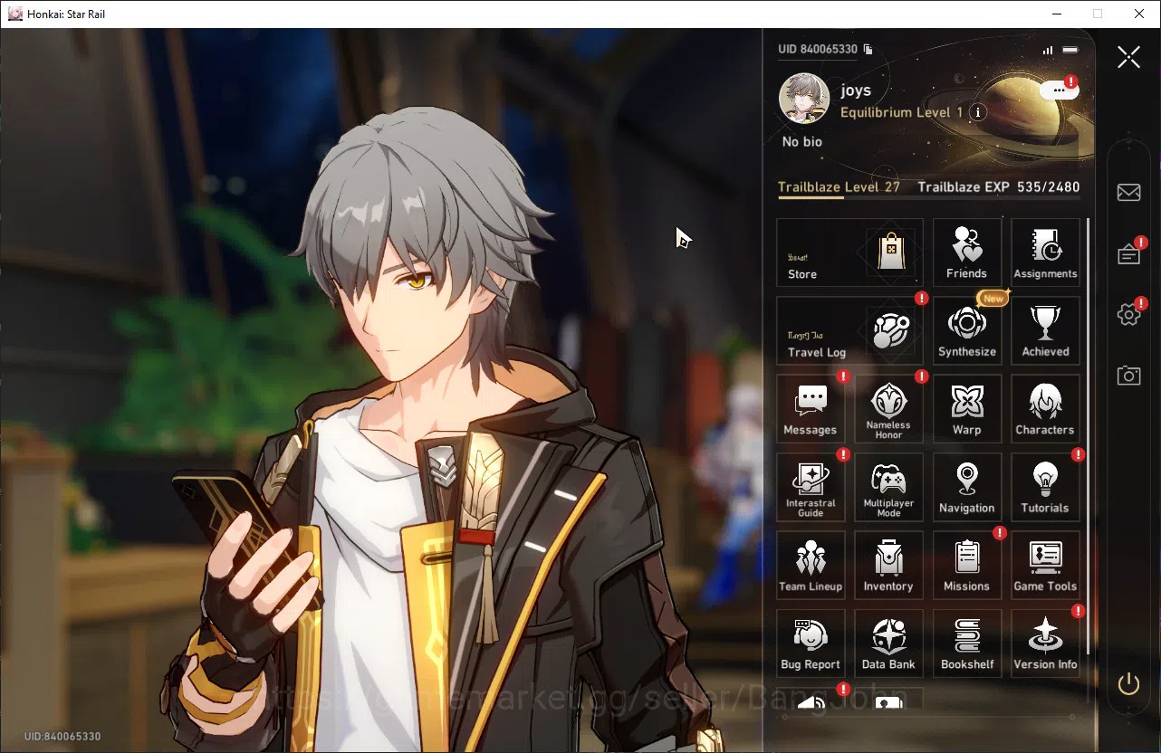 Honkai Star Rail Accounts ASIA | TL 27| 5 limit| Saprxie, Sparkle, DanHEng P image 2