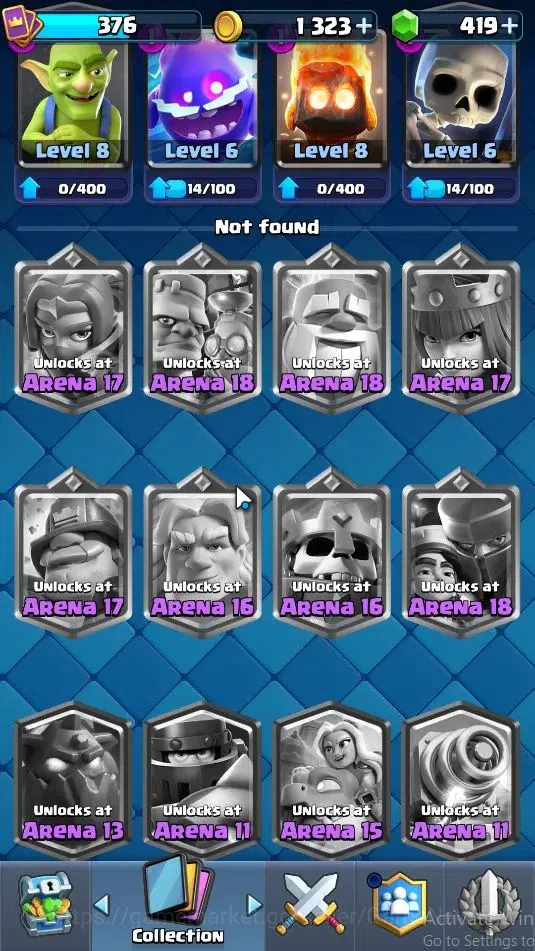 Clash Royale Accounts Lv 376|Trophy 3045|KTL 9|Card 48/121|1 Hero 3 EVO image 16