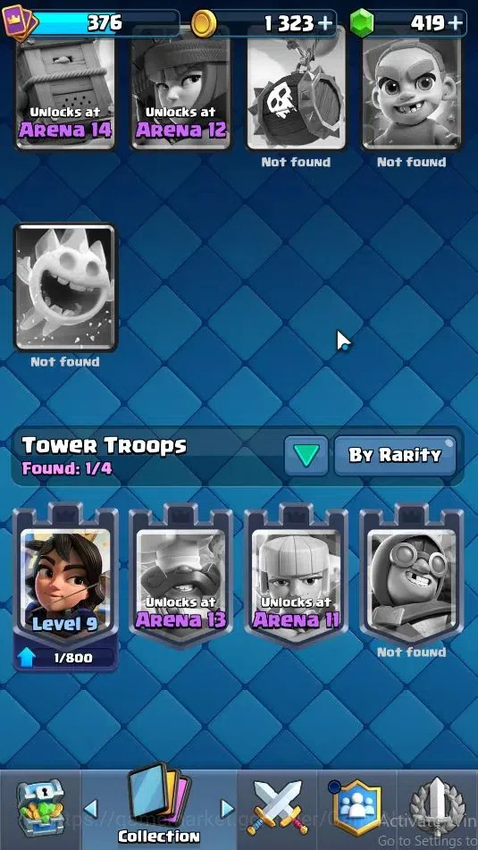 Clash Royale Accounts Lv 376|Trophy 3045|KTL 9|Card 48/121|1 Hero 3 EVO image 20