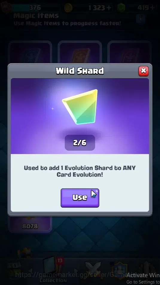 Clash Royale Accounts Lv 376|Trophy 3045|KTL 9|Card 48/121|1 Hero 3 EVO image 8