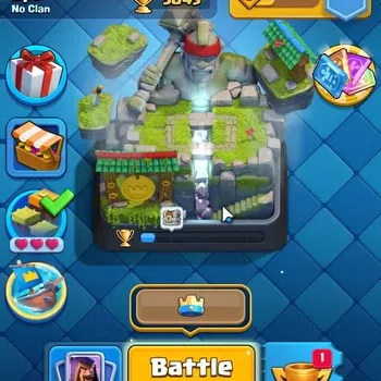 Clash Royale High-End Lv 376|Trophy 3045|KTL 9|Card 48/121|1 Hero 3 EVO  image 1