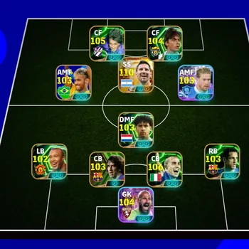eFootball Accounts Legends & Iconic Players EFOOTBALL COLECTIVE 3224+ | BIGTIME MESSI NEW,G BATISTUTA ANOMALI,NEYMAR