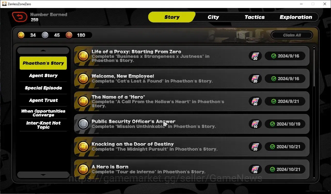Zenless Zone Zero Accounts ASIA|IK 58|12 Limit,3 Void Hunter[(Miyabi,Yixuan,H image 17