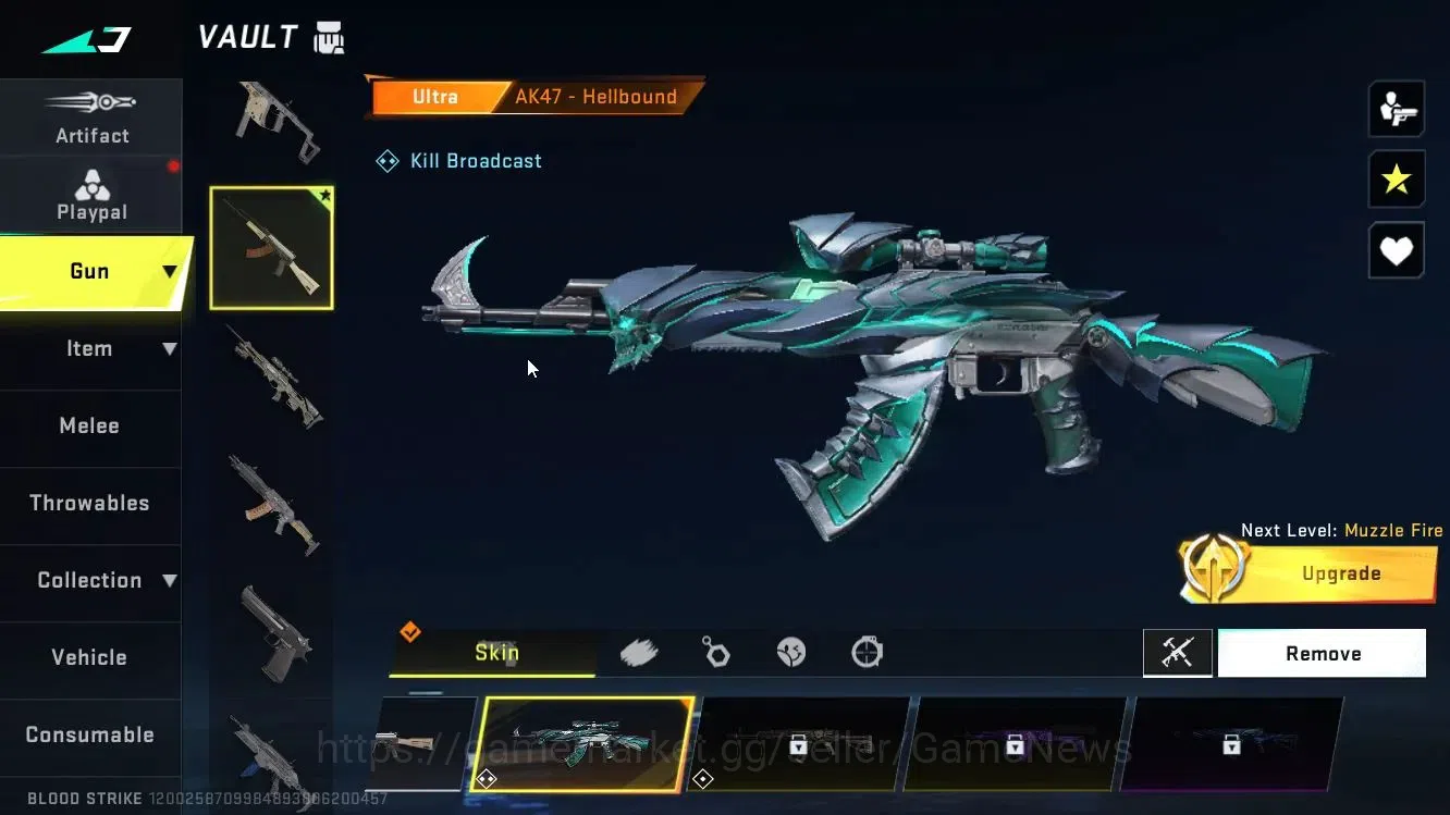 Blood Strike Accounts Asia| ULTRA [AK47-Hellbound]|Legendary [M4A1-Venom image 5