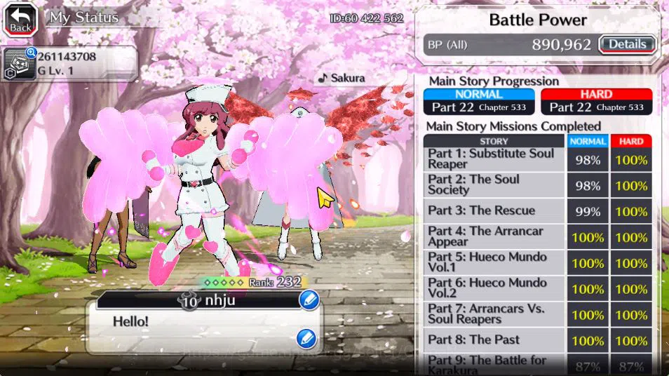 Bleach: Brave Souls Accounts [GLOBAL]51K Orb|TYBW26[Bambietta,Meninas],10th Ann image 16