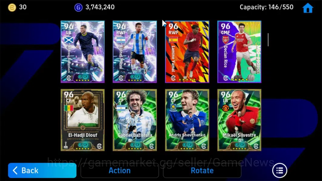 eFootball Accounts Android|Epic Roberto Donadoni,Dimitar Berbatov,Ste image 6