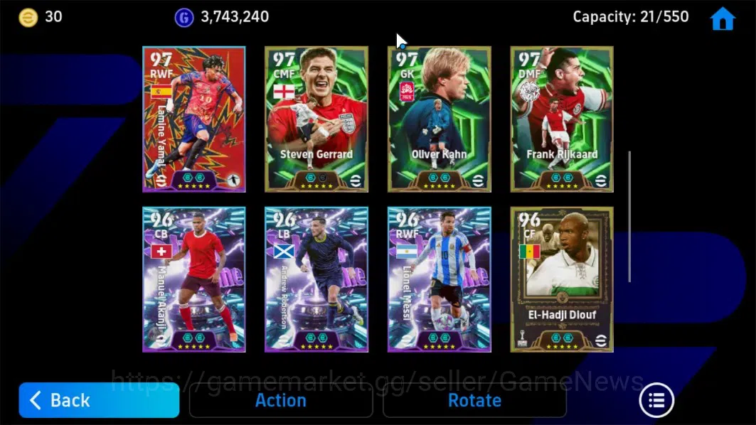 eFootball Accounts Android|Epic Roberto Donadoni,Dimitar Berbatov,Ste image 8