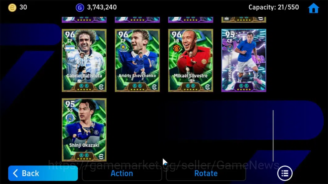 eFootball Accounts Android|Epic Roberto Donadoni,Dimitar Berbatov,Ste image 9