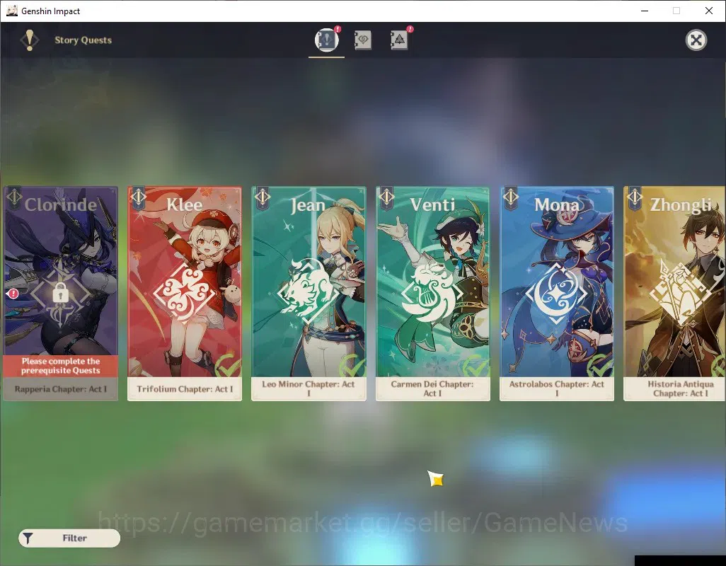 Genshin Impact Accounts ASIA|AR 57|5 Limited + 4 (*5Weapon)|Nicole,Nahida, image 19
