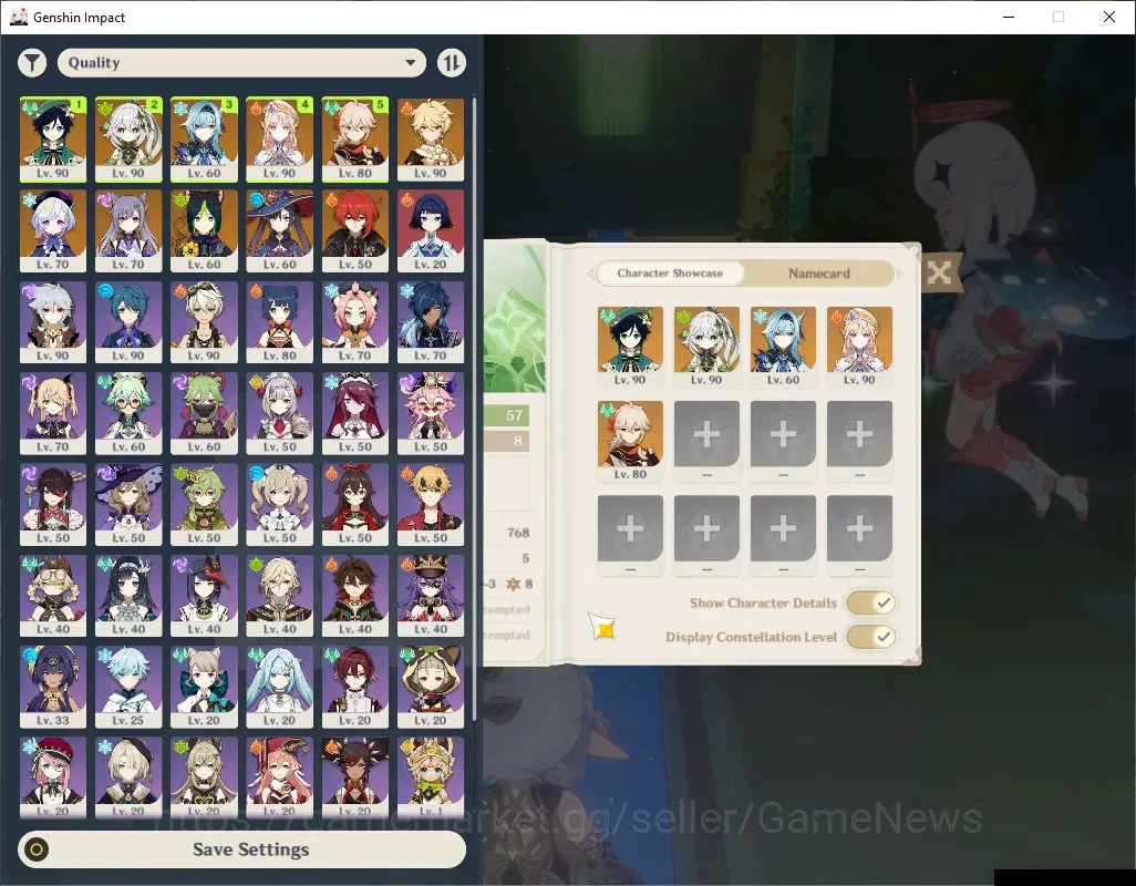 Genshin Impact Accounts ASIA|AR 57|5 Limited + 4 (*5Weapon)|Nicole,Nahida, image 2