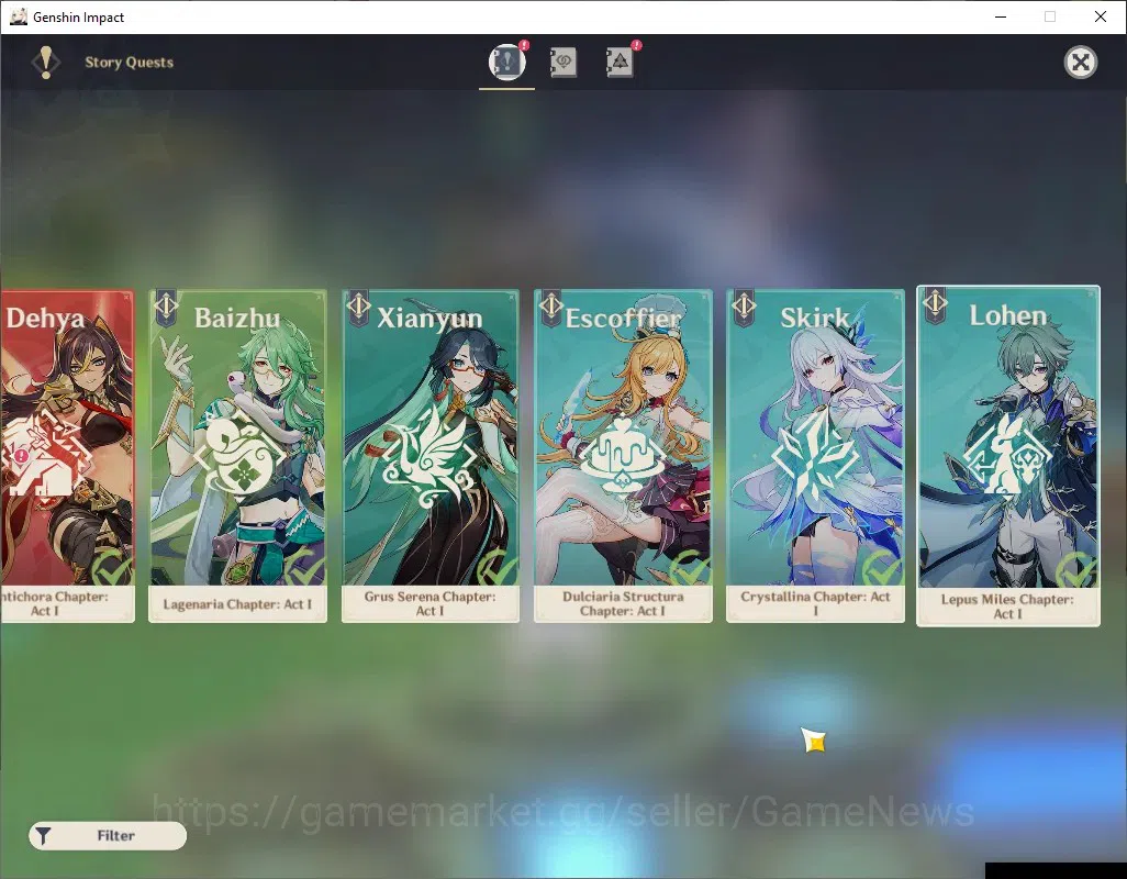 Genshin Impact Accounts ASIA|AR 57|5 Limited + 4 (*5Weapon)|Nicole,Nahida, image 20