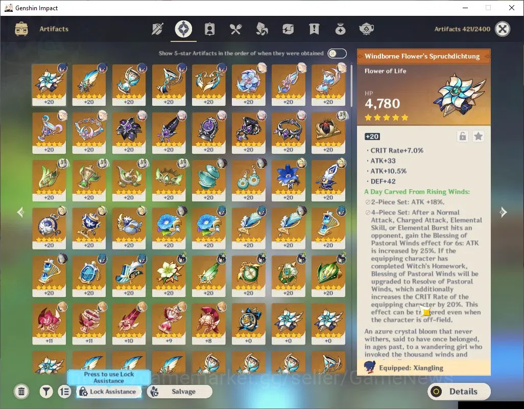 Genshin Impact Accounts ASIA|AR 57|5 Limited + 4 (*5Weapon)|Nicole,Nahida, image 4