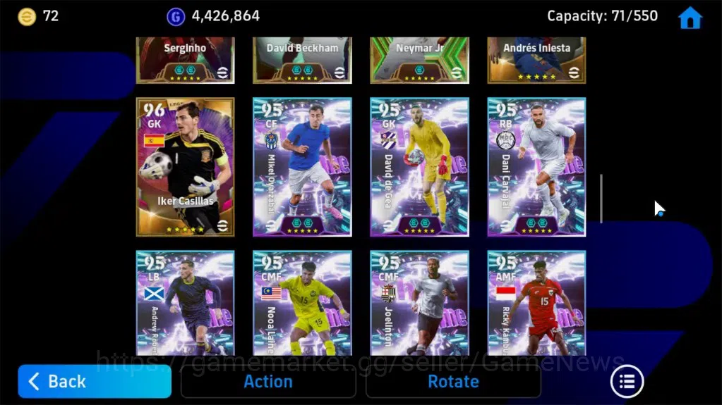 eFootball Accounts Android |Big Time (Shunsuke Nakamura)27 Epic,17Leg image 10