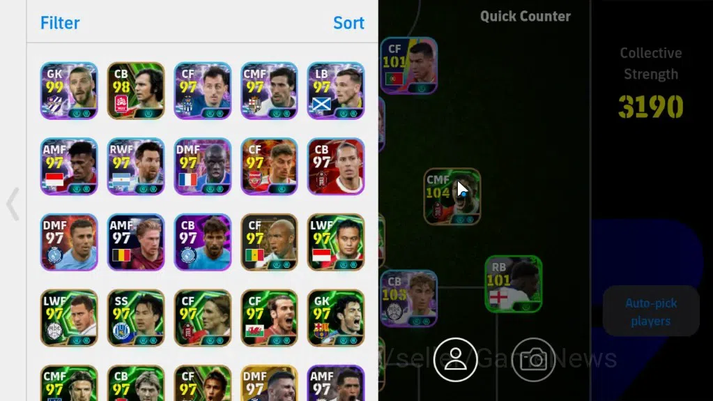 eFootball Accounts Android |Big Time (Shunsuke Nakamura)27 Epic,17Leg image 2