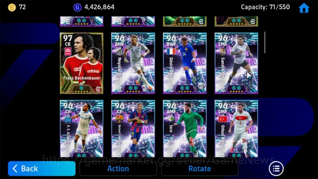 eFootball Accounts Android |Big Time (Shunsuke Nakamura)27 Epic,17Leg image 7