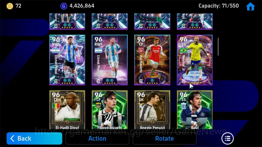 eFootball Accounts Android |Big Time (Shunsuke Nakamura)27 Epic,17Leg image 8