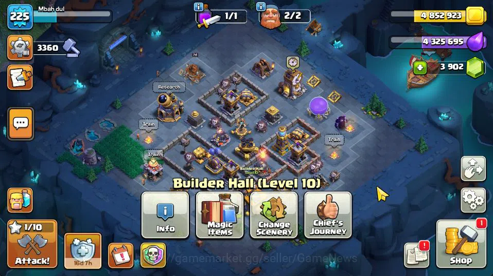 Clash of Clans Accounts TH 17-BH 10|Almost MAX|LV 225|HH 11|BK 70,AQ 80,GW image 18