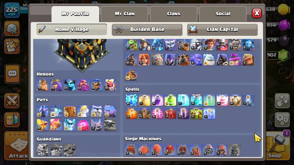 Clash of Clans Accounts TH 17-BH 10|Almost MAX|LV 225|HH 11|BK 70,AQ 80,GW image 3