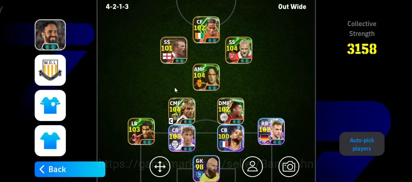 eFootball Accounts Android|PW 3158|Epic Pavel Nedved,Francesco Totti image 1