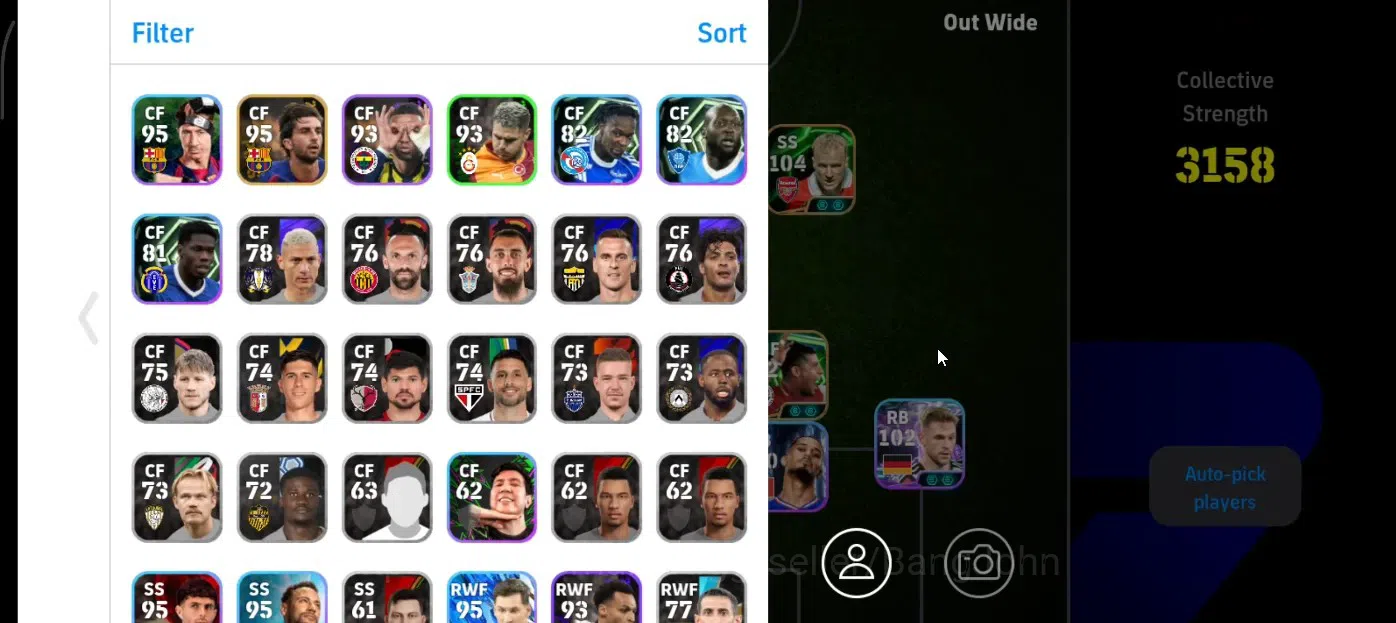 eFootball Accounts Android|PW 3158|Epic Pavel Nedved,Francesco Totti image 2