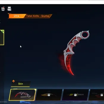 Blood Strike Accounts Starter ASIA Starter|1 ULTRA Melee: Talon Knife - Scythe|1 Epic Skydive Trail|Check