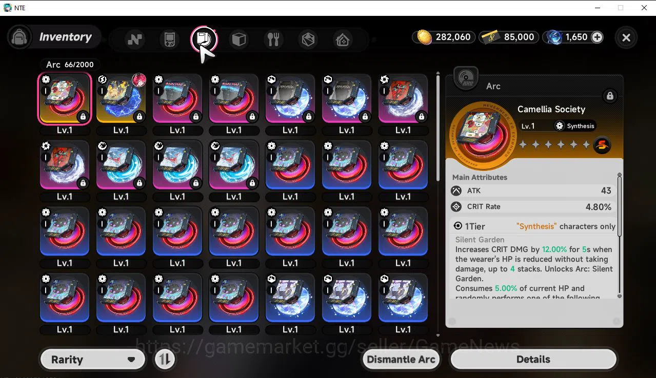 Neverness to Everness Accounts GLOBAL EU|HL 5|1 SSR Limited Nanally + 2 S Arc|4 S image 5