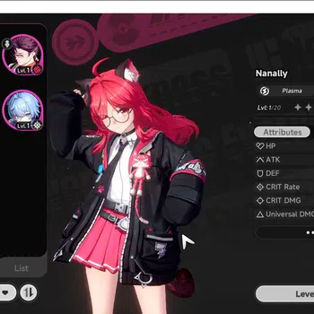 Neverness to Everness Accounts GLOBAL EU|HL 5|1 SSR Limited Nanally + 2 S Arc|4 S image 1