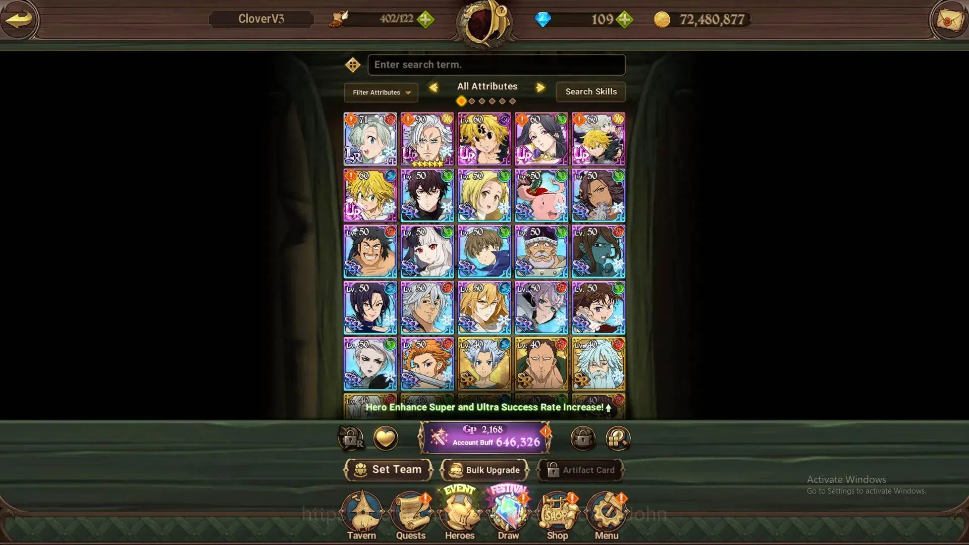 The Seven Deadly Sins: Grand Cross Accounts Global |646K CC|109 DM|1 LR+4 UR|LR P Elizabeth 1/ image 4