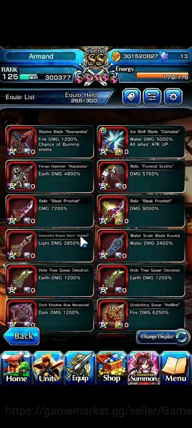 Grand Summoners Accounts Global|Rank 125|20 Ascend+8 TW|(S Miyu,Hajime,4x F image 10