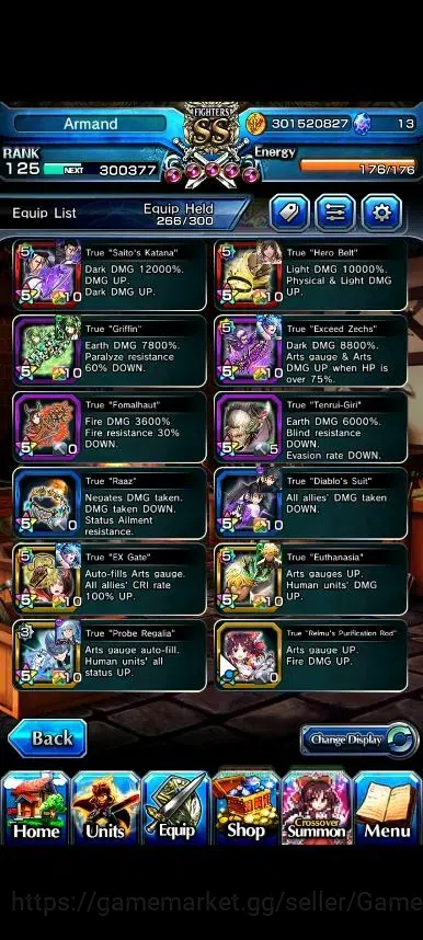 Grand Summoners Accounts Global|Rank 125|20 Ascend+8 TW|(S Miyu,Hajime,4x F image 6