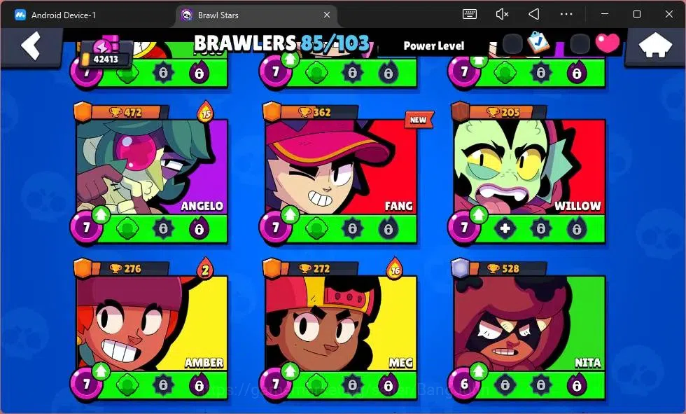 Brawl Stars Accounts Global | 42413 Thropy|85 Brawler|22 Max Hypercharg image 11