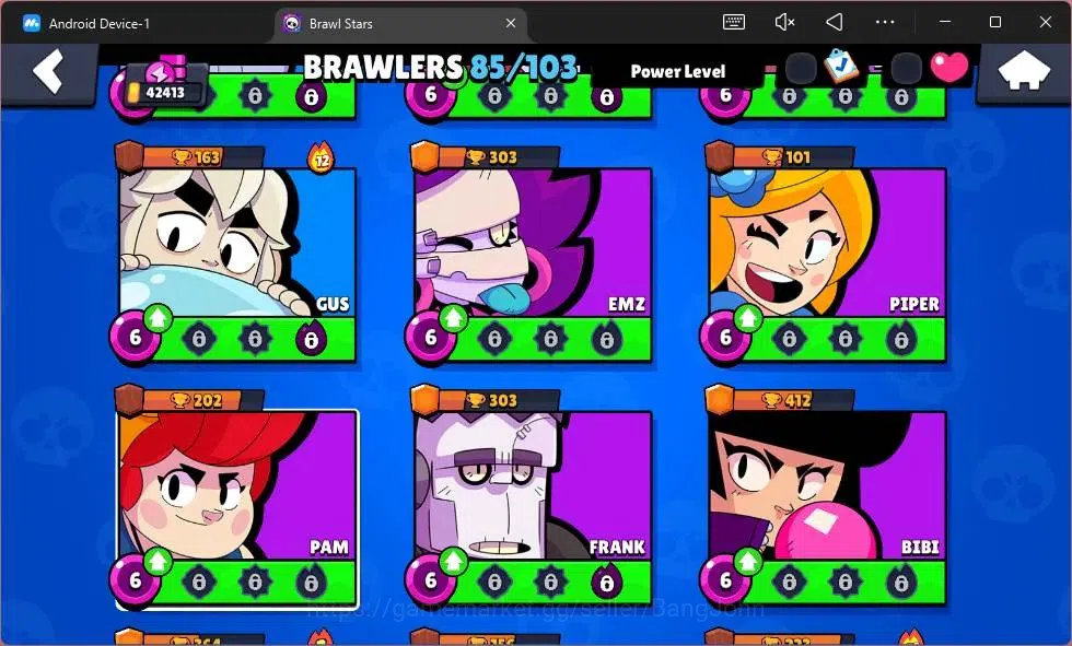 Brawl Stars Accounts Global | 42413 Thropy|85 Brawler|22 Max Hypercharg image 13