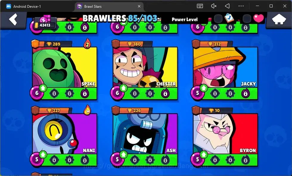 Brawl Stars Accounts Global | 42413 Thropy|85 Brawler|22 Max Hypercharg image 18
