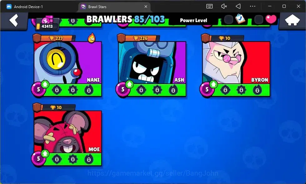 Brawl Stars Accounts Global | 42413 Thropy|85 Brawler|22 Max Hypercharg image 19
