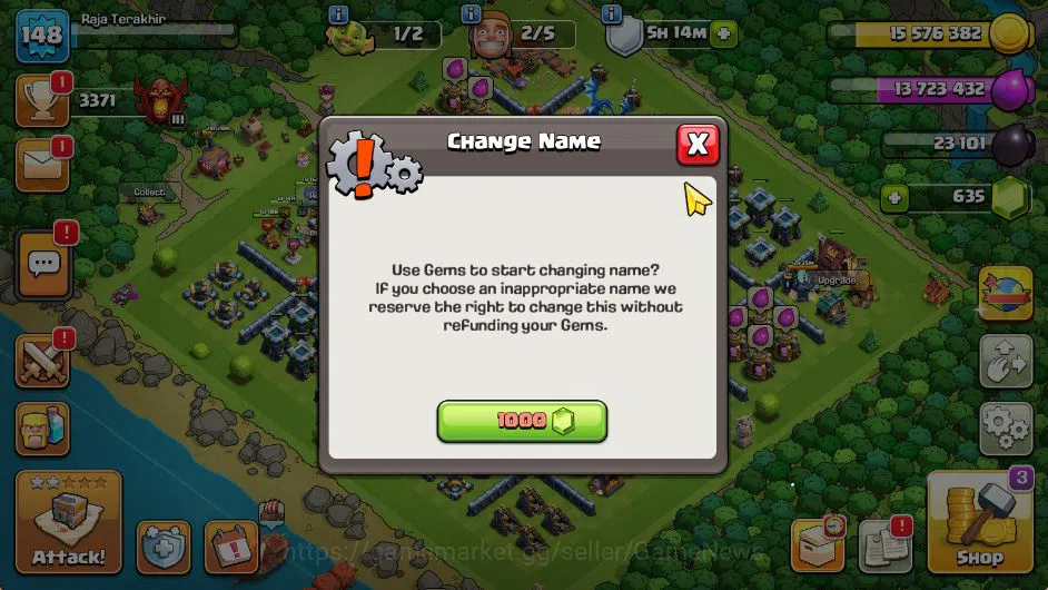 Clash of Clans Accounts TH 13-BH 8|LV 148|TROPHY 3371|HH 7|BK 44,AQ 40,GW image 12