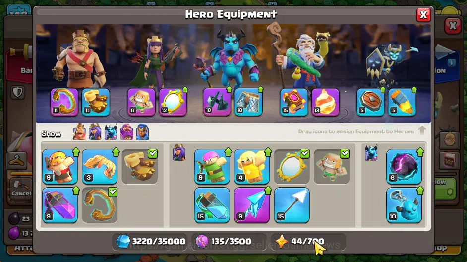 Clash of Clans Accounts TH 13-BH 8|LV 148|TROPHY 3371|HH 7|BK 44,AQ 40,GW image 5