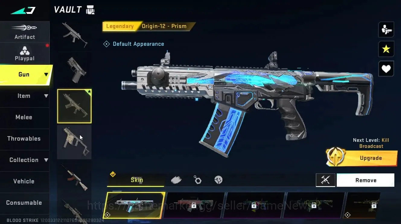 Blood Strike Accounts Collab Skin ASIA|ULTRA[ETHAN-Raid Mask]|Colab 5