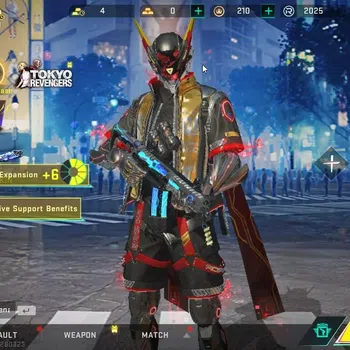 Blood Strike Collab Skin ASIA|ULTRA[ETHAN-Raid Mask]|Colab BLEACH[Byakuya]| image 1
