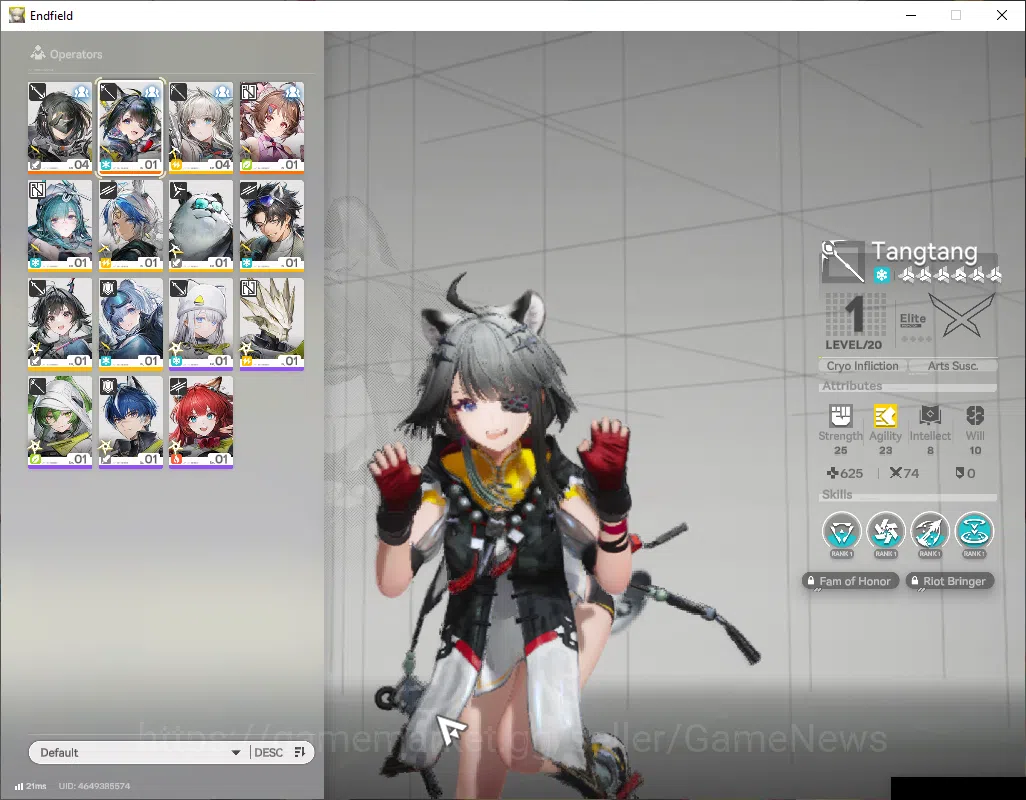 Arknights: Endfield Accounts ASIA|Fresh Starter|Lv2|SSR2(1Limit)+1(*6 Weapon)|( image 1