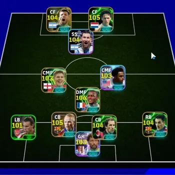 eFootball Accounts Legends & Iconic Players Android|Power 3217|17 Epic(Viera,Ronald Koeman,Baresi,busquests,Van