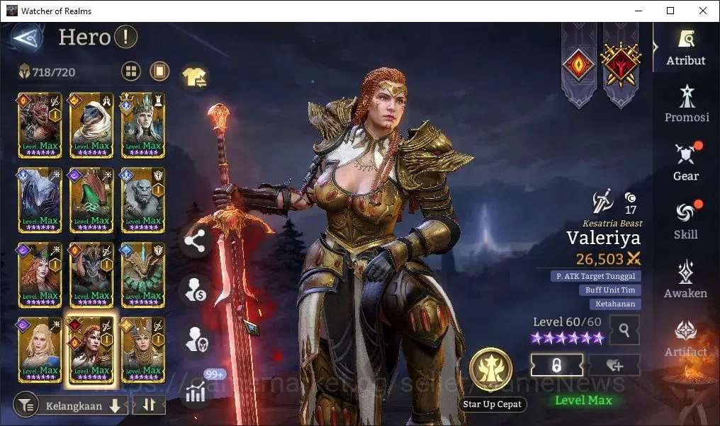 Watcher of Realms Accounts GLOBAL 60x|12,7M Power|7K Gems+Many Skin|14 Lord[I image 20
